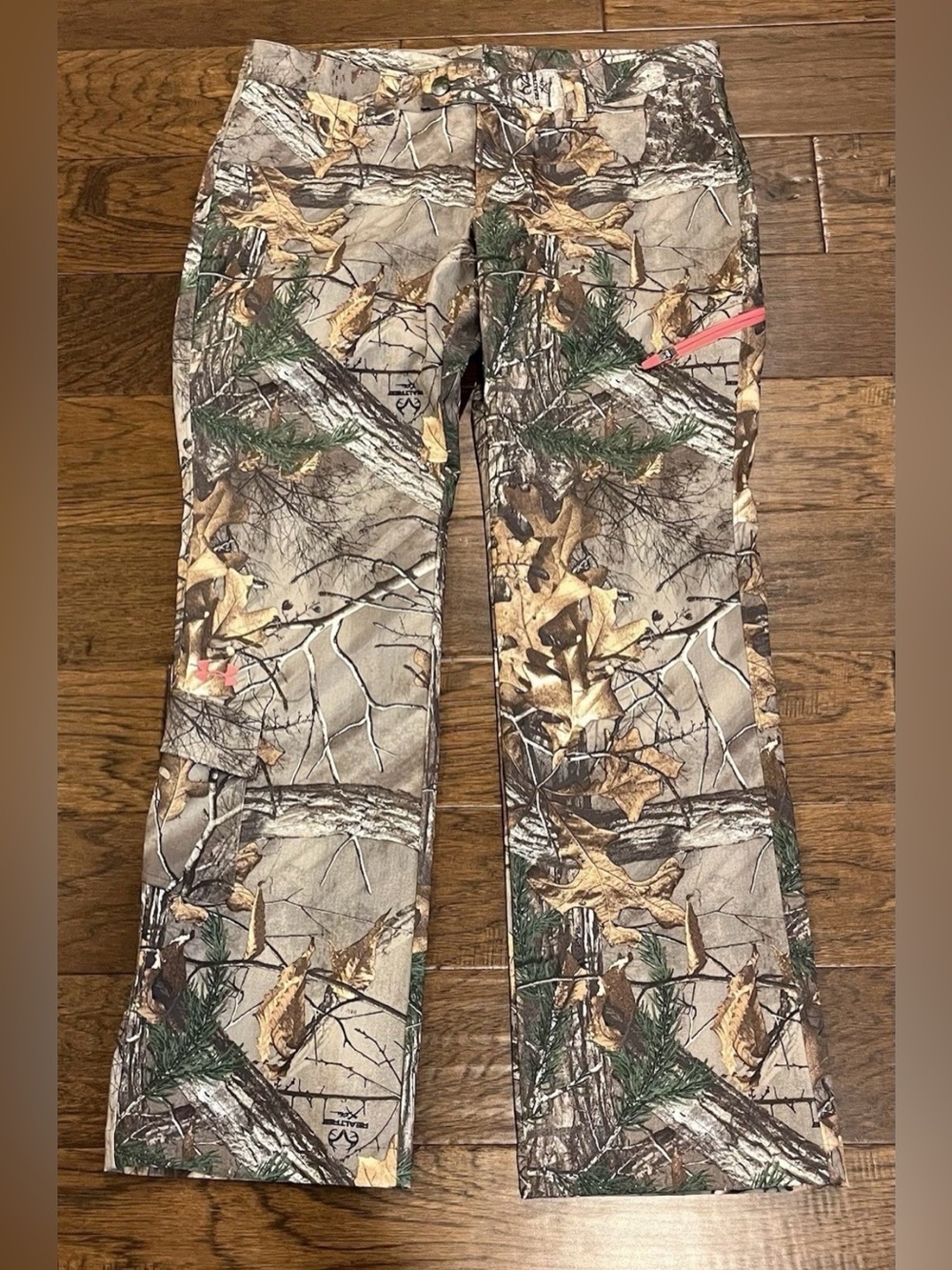 Under Armour RealTree Xtra Women’s Camo Pants Cargo Tactical Hunting Fish 14